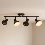 Hibay 4-light Track Lighting Fixtures Ceiling, Farmhouse Black 4-light,. Fixed Price $46.99.