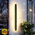 Ycmgead Led Wall Sconce 39in Black Ip65 Waterproof Modern Outdoor Light. Fixed Price $74.89.