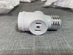 Lot Of 32 Outlet Light Socket Adapter Bulb Splitter,converts Screw. Fixed Price $22.50.