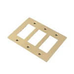 Buster + Punch Npl-023587 Wall Plates Triple Rocker Switch Outlet - Brass. Fixed Price $99.00.