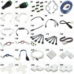 Solderless Connector Adapter Pcb Clip Cable F 5630 5050 2835 Rgb Led Strip Light. Fixed Price $16.29.