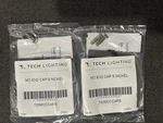 Lot Of 2 Pcs Tech Lighting Monorail Fixture End Cap Pair Satin Nickel 700moccaps. Fixed Price $25.00.