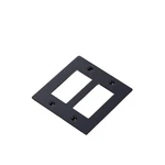 Buster + Punch Npl-023582 Wall Plates Double Rocker Switch Outlet - Black. Fixed Price $69.00.