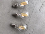 Ceiling Fan Led Light Bulbs, Candelabra Base, Soft White, Clear, Dimmable, 500 L. Fixed Price $20.00.