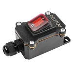 Oelffow Waterproof On Off Toggle Switch With Red Light Rocker Button Inline C.... Fixed Price $21.02.
