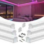 Muzata 6pack 3.3ft/1m Excellent Spotless Led Channel Strip Diffuser Chann.... Fixed Price $53.99.