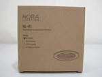 Set Of (2) Nora 4" Adjustable Stepped Baffle Trims W/ Ring In Black #: Nl-411b. Fixed Price $30.00.