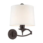 Livex Lighting Swing Arm Wall Lamp In Bronze - 4903-07. Fixed Price $235.96.