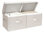 Storageworks Fabric Storage Bins Lid 2-pack Large. Fixed Price $59.99.