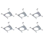 Halo Hl6rsmf-6pk 6-inch Mounting Frame For Round Square Canless Recessed Fixture. Fixed Price $38.10.