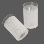 Anmire 2 Pack White Linen Frosted Glass Lamp Shade,. Fixed Price $19.99.
