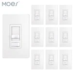 Moes 10pack Dimmer Light Switch Single Pole/3-way - Led/cfl/incandescent/halogen. Fixed Price $63.99.