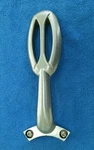 Hampton Bay 52"glendale Brushed Nickel Silver Ceiling Fan Blade Arm Replacement. Fixed Price $17.95.