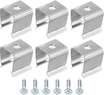 Meccanixity Rope Light Mounting Clips, 50 Pack Wall 8mm To 11mm, Silver. Fixed Price $14.49.