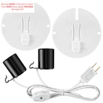 10 Ft Blow Mold Light Cord With Dual E26/e27 Sockets, Replacement.... Fixed Price $23.99.
