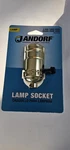 Jandorf 60409 3 Way Turn Knob Lamp Socket Brass Medium Base 250 V. Fixed Price $6.00.