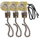 Ceiling Fan Light Switch Zing Ear Ze-109,two-wire On-off Control Pull Bronze. Fixed Price $15.10.