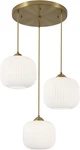 White Pendant Lights Kitchen Island 3 Light Globe Cluster Large Ri. Fixed Price $397.99.