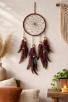 Dream Catcher Wall Hanging 6.5 In Hoop 23 Long Feathers Beads Boho Decor New. Fixed Price $22.49.