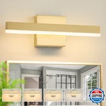 Eicrkodn Gold Bathroom Vanity Light 15.75 Inch 12w Dimmable 5cct Led Modern Over. Fixed Price $65.19.