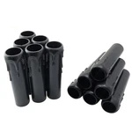 Candle Socket Cover 12pcs 1x4inch Black Plastic Sleeves Chandelier. Fixed Price $16.24.
