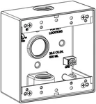Orbit 2b75-3-w Outlet Boxes/covers/accessories. Fixed Price $2.88.