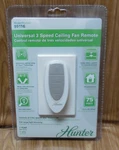 Brand New Sealed Hunter 99116 Universal 3 Speed Ceiling Fan Remote. Fixed Price $44.99.