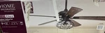 Home Decorators Collection Ellard 52 In. Led Matte Black Ceiling Fan New (open). Fixed Price $99.99.