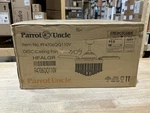 Parrot Uncle Mateo 42 In. Indoor Downrod Mount Retractable Chrome Ceiling Fan. Fixed Price $111.20.