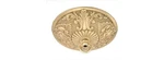 B&p Lamp Victorian Cast Brass Canopy For Antique Fixtures - Elegant Design. Fixed Price $86.09.