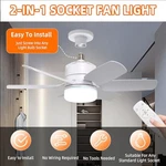Golumu Light Bulb Fan Socket Ceiling Space, 1500 Lumens Xl, X16 - White. Fixed Price $27.13.