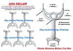 5 - 52" Harbor Breeze White Ceiling Fan Blade Arms, Replacement Brackets, New. Fixed Price $25.97.