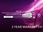 Orilis 2 Ft. 36w Vapor Water Tight Hardwired Led Fixture 4500k Ip65 Shop Light. Fixed Price $82.95.