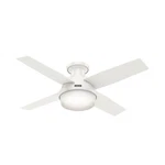 Hunter 44 Inch Indoor Ceiling Fan With Led Light And Remote Control - White M.... Fixed Price $217.49.