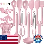 Umite Chef 22-piece Silicone Cooking Utensils Set Heat Resistant Dishwasher. Fixed Price $39.03.