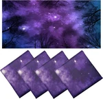 4 Pcs Fluorescent Light Covers - For Ceiling Purple Nebula. Fixed Price $34.52.