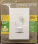 Lutron Occupancy Sensor With Eco-dim Dimmer - White Ms-op600ghw-wh- New. Fixed Price $34.99.