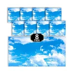 Aheroi 8 Pcs Light Covers, 4 X 2 Feet Magnetic Covers For Fluorescent L.... Fixed Price $35.33.