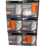 6pack Commercial Electric Slim Baffle 4in Indoor/outdoor Led Recessed Light Kit. Fixed Price $22.50.