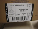Case Of 6 --4bemw E-series 4-inch Dimmable Matte White Baffle 3500k Led 90cri. Fixed Price $61.99.