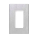 Lutron Cw-1-ss, 1-gang, Dimmer, Stainless Steel, Seamless, Wallplate, 1pc. Fixed Price $9.10.