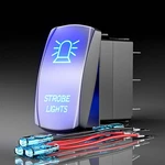 Okerny Rocker Switch Strobe Lights,laser Etched Toggle S9b-strobe Light. Fixed Price $14.52.