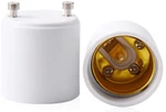 2 Pack Jackyled Gu24 To E26 Adapter Up 392 Heat Resistant Converts Bi Pin Based. Fixed Price $7.99.