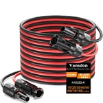 Vansdon 2x30 Feet Solar Panel Extension 30 10awg, Black& Red 10awg. Fixed Price $53.61.