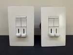 Legrand Radiant Preset Dimmer & Fan Control With Wall Plate. (2 Pack). Fixed Price $24.99.