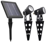Mini 50x Twin Solar Led Spotlight Cast Aluminum Warm White 60-100 Lumen. Fixed Price $59.98.