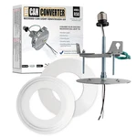 Can Converter R56-whtfb Flat & Beveled Medallion Rated For Fans Chandeliers. Fixed Price $45.99.