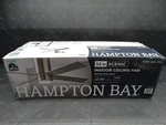 Hampton Bay Scenic 52 In Integrated Led Indoor Brushed Nickel Hugger Ceiling Fan. Fixed Price $28.99.