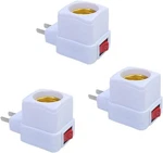 E26/e27 Socket Extension Adapter With Switch - Plug-in Light Bulb Socket.... Fixed Price $14.69.
