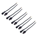 Alitove 5 Pairs 3 Pin Core Male Female Plug Led 5x 3pin Small, Black. Fixed Price $14.42.